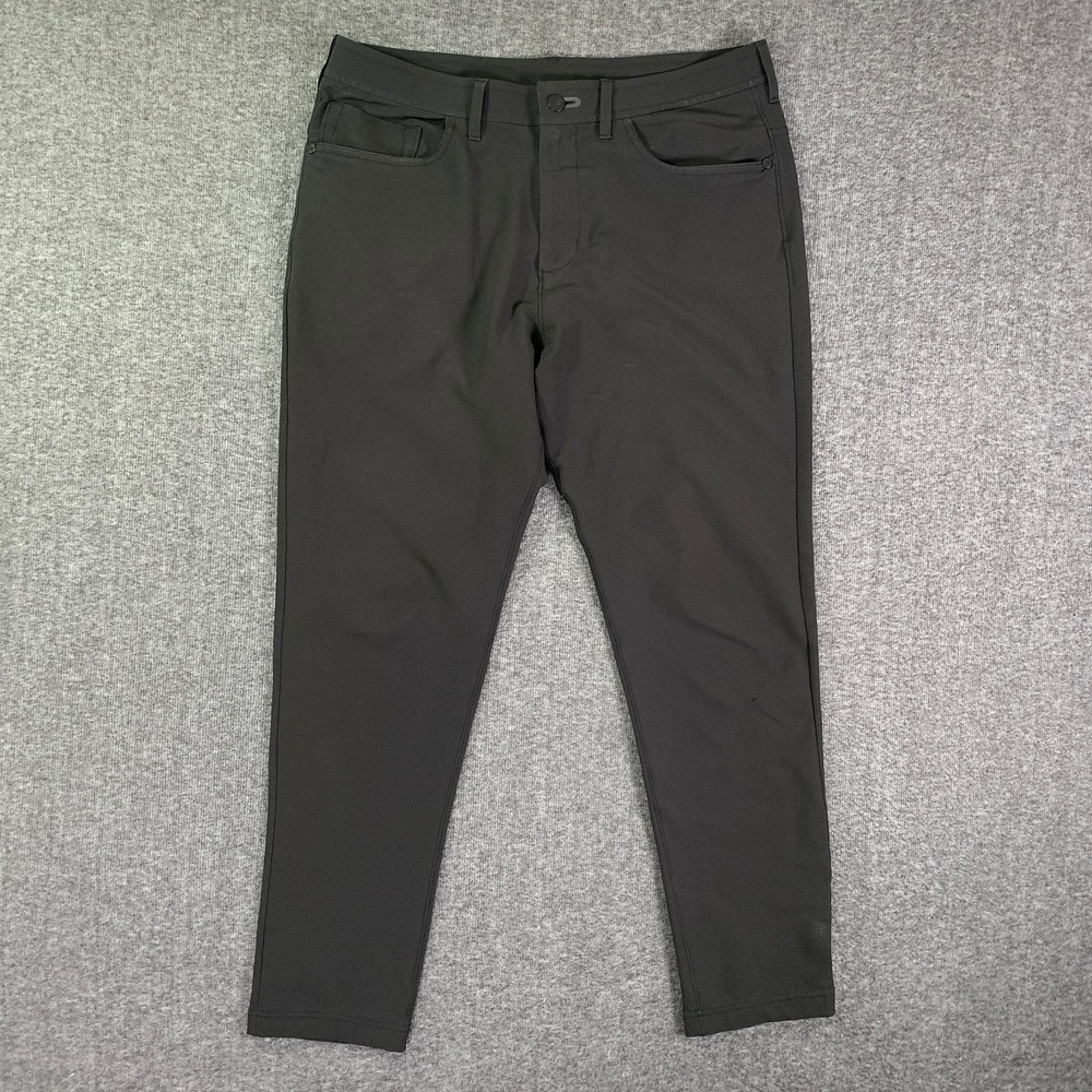 Public Rec Gamechanger Pants Men 31x28 Black Performance Stretch Athleisure